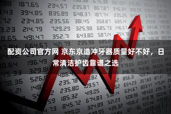 配资公司官方网 京东京造冲牙器质量好不好，日常清洁护齿靠谱之选